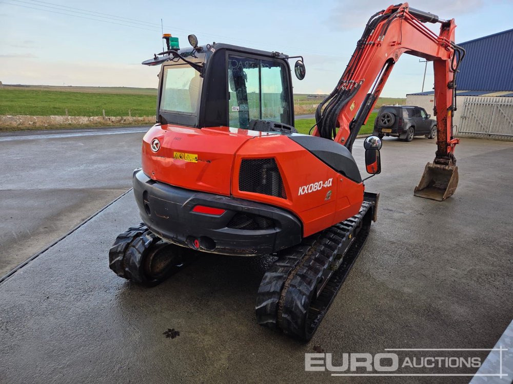 2019 Kubota KX080-4 - Mini rýpadlo: obrázek 5 2019 Kubota KX080-4 - Mini rýpadlo: obrázek 5