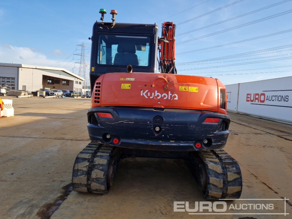 2019 Kubota KX080-4A2 - Mini rýpadlo: obrázek 4 2019 Kubota KX080-4A2 - Mini rýpadlo: obrázek 4