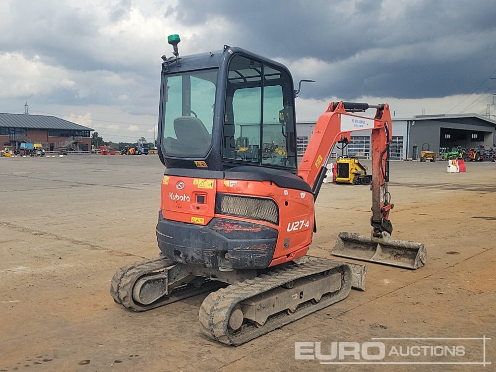 2019 Kubota U27-4 - Mini rýpadlo: obrázek 5 2019 Kubota U27-4 - Mini rýpadlo: obrázek 5