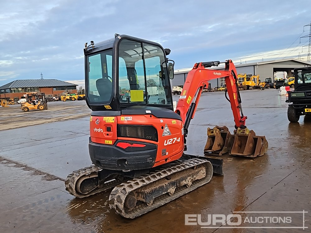2019 Kubota U27-4 - Mini rýpadlo: obrázek 5 2019 Kubota U27-4 - Mini rýpadlo: obrázek 5
