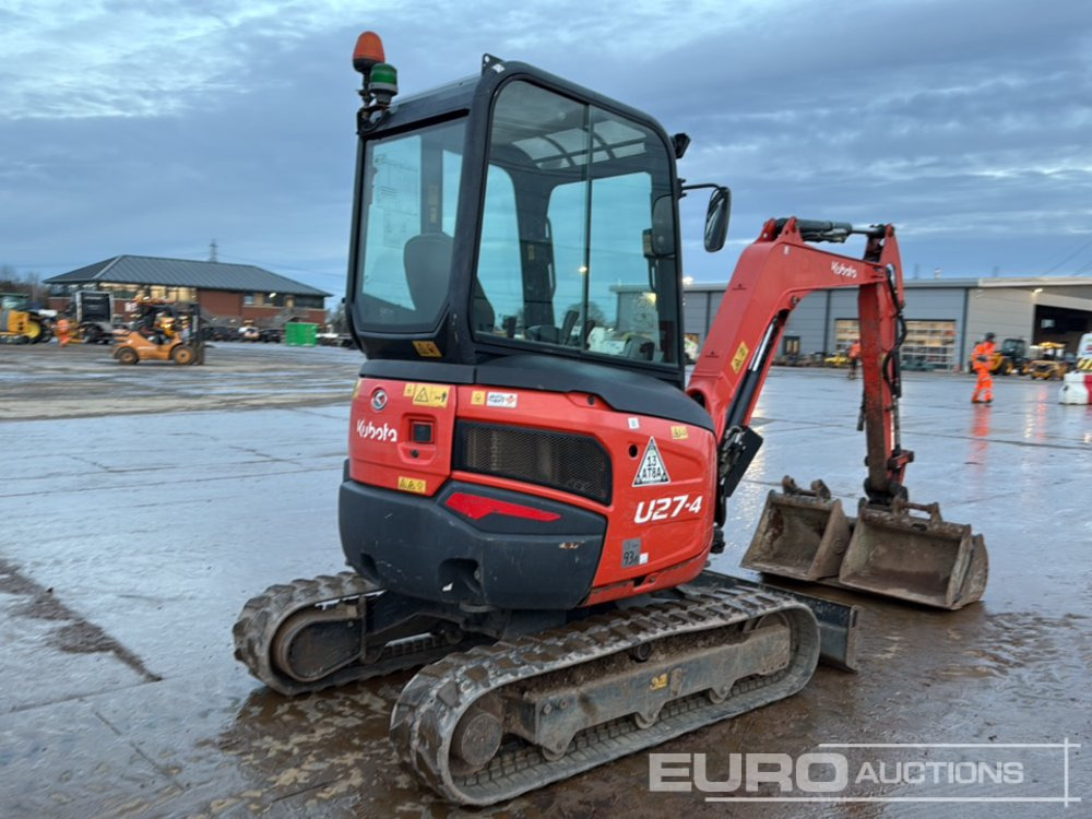 2019 Kubota U27-4 - Mini rýpadlo: obrázek 5 2019 Kubota U27-4 - Mini rýpadlo: obrázek 5