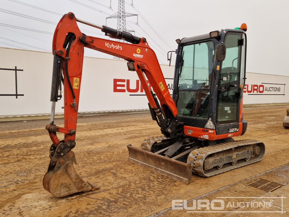 2019 Kubota U27-4 - Mini rýpadlo: obrázek 1 2019 Kubota U27-4 - Mini rýpadlo: obrázek 1