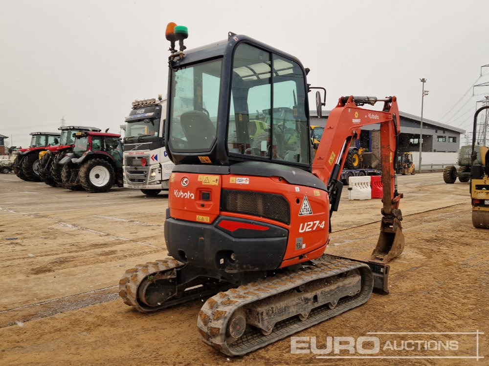 2019 Kubota U27-4 - Mini rýpadlo: obrázek 5 2019 Kubota U27-4 - Mini rýpadlo: obrázek 5