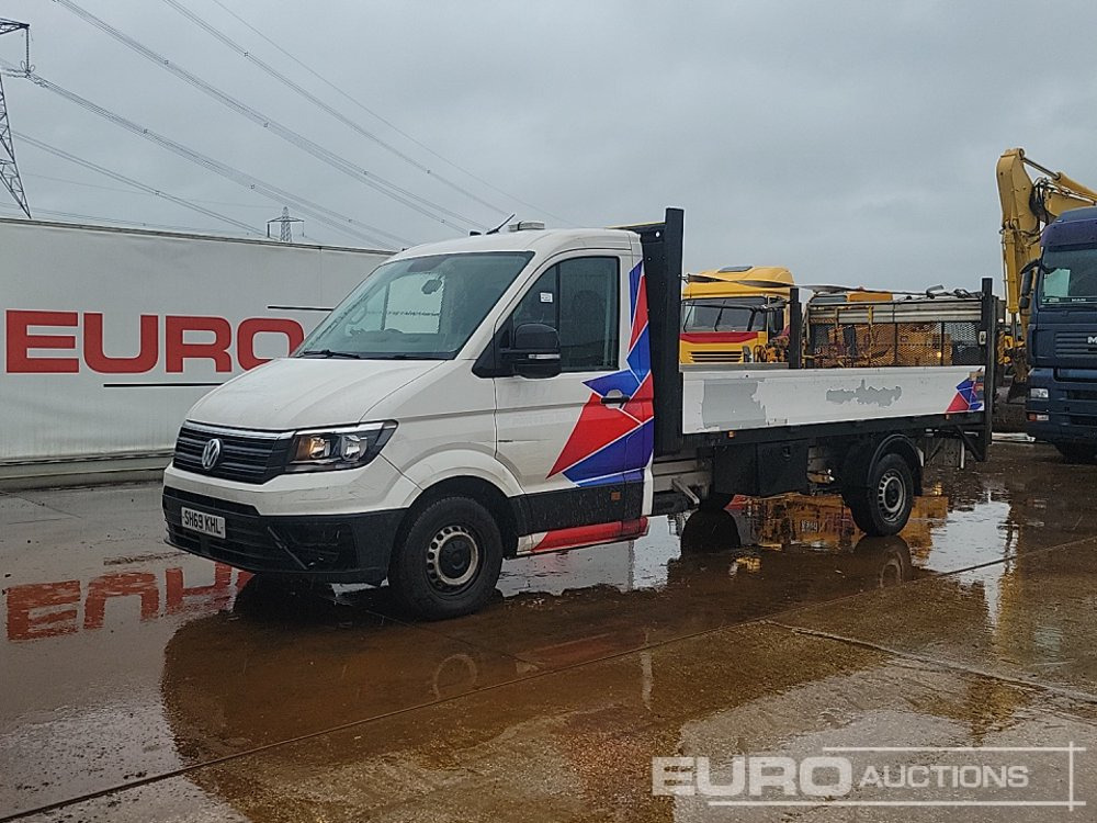 2019 Volkswagen Crafter CR35 - Dodávka valník: obrázek 1 2019 Volkswagen Crafter CR35 - Dodávka valník: obrázek 1