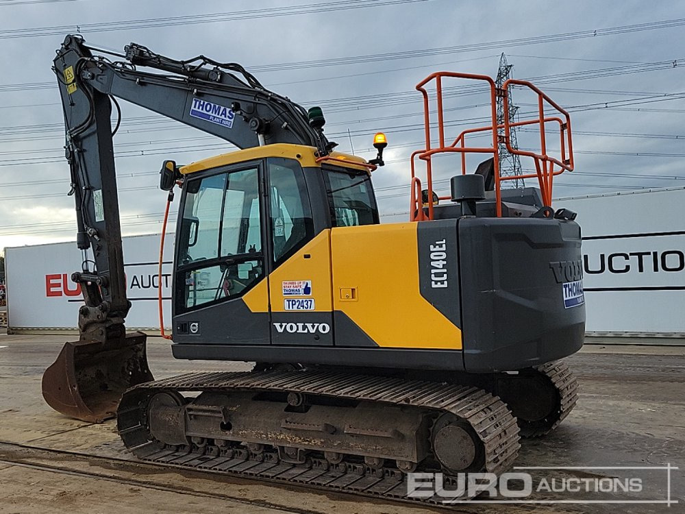 2019 Volvo EC140EL - Pásové rýpadlo: obrázek 3 2019 Volvo EC140EL - Pásové rýpadlo: obrázek 3