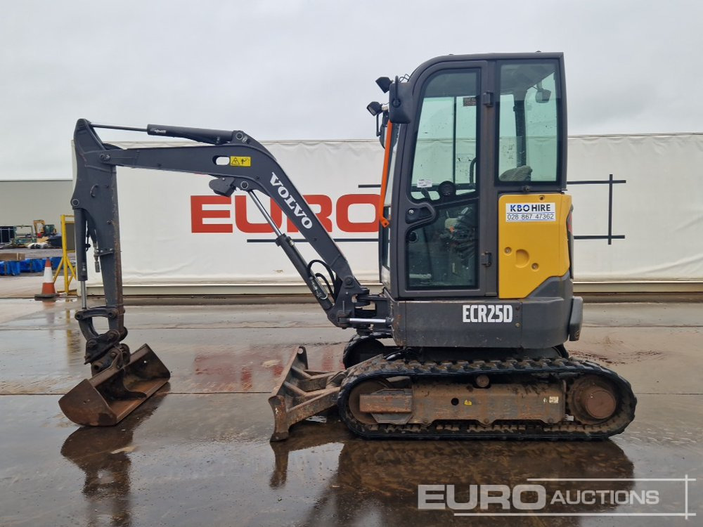 2019 Volvo ECR25D - Mini rýpadlo: obrázek 2 2019 Volvo ECR25D - Mini rýpadlo: obrázek 2
