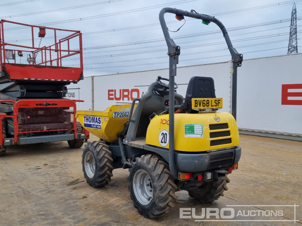 2019 Wacker Neuson 1001 - Mini-sklápěčka: obrázek 3 2019 Wacker Neuson 1001 - Mini-sklápěčka: obrázek 3