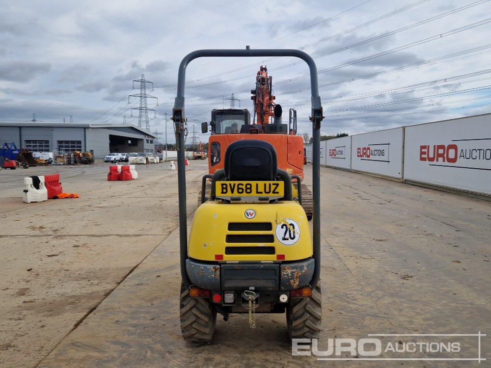 2019 Wacker Neuson 1001 - Mini-sklápěčka: obrázek 4 2019 Wacker Neuson 1001 - Mini-sklápěčka: obrázek 4