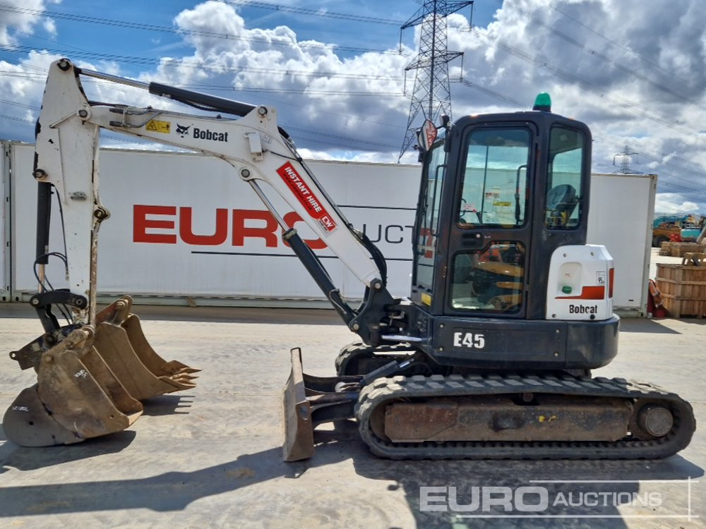 2020 Bobcat E45 - Mini rýpadlo: obrázek 2 2020 Bobcat E45 - Mini rýpadlo: obrázek 2