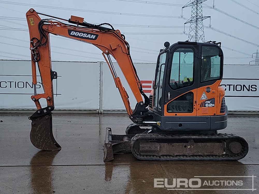 2020 Doosan DX62R-3 - Mini rýpadlo: obrázek 2 2020 Doosan DX62R-3 - Mini rýpadlo: obrázek 2