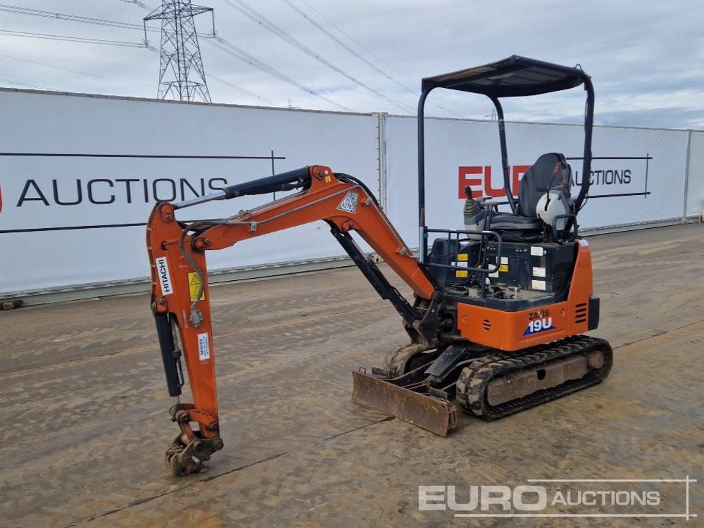2020 Hitachi ZX19U-6 YR - Mini rýpadlo: obrázek 1 2020 Hitachi ZX19U-6 YR - Mini rýpadlo: obrázek 1