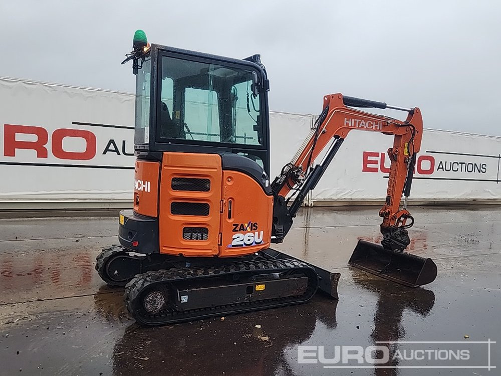 2020 Hitachi ZX26U-6 CLR - Mini rýpadlo: obrázek 5 2020 Hitachi ZX26U-6 CLR - Mini rýpadlo: obrázek 5