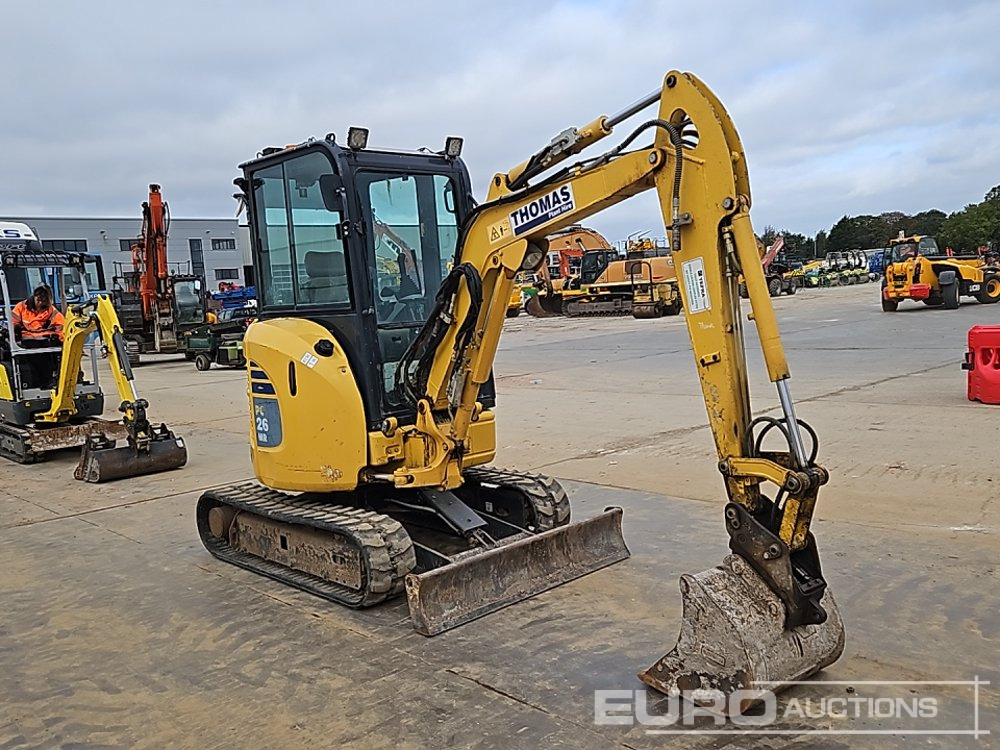Mini rýpadlo 2020 Komatsu PC26MR-3: obrázek 7