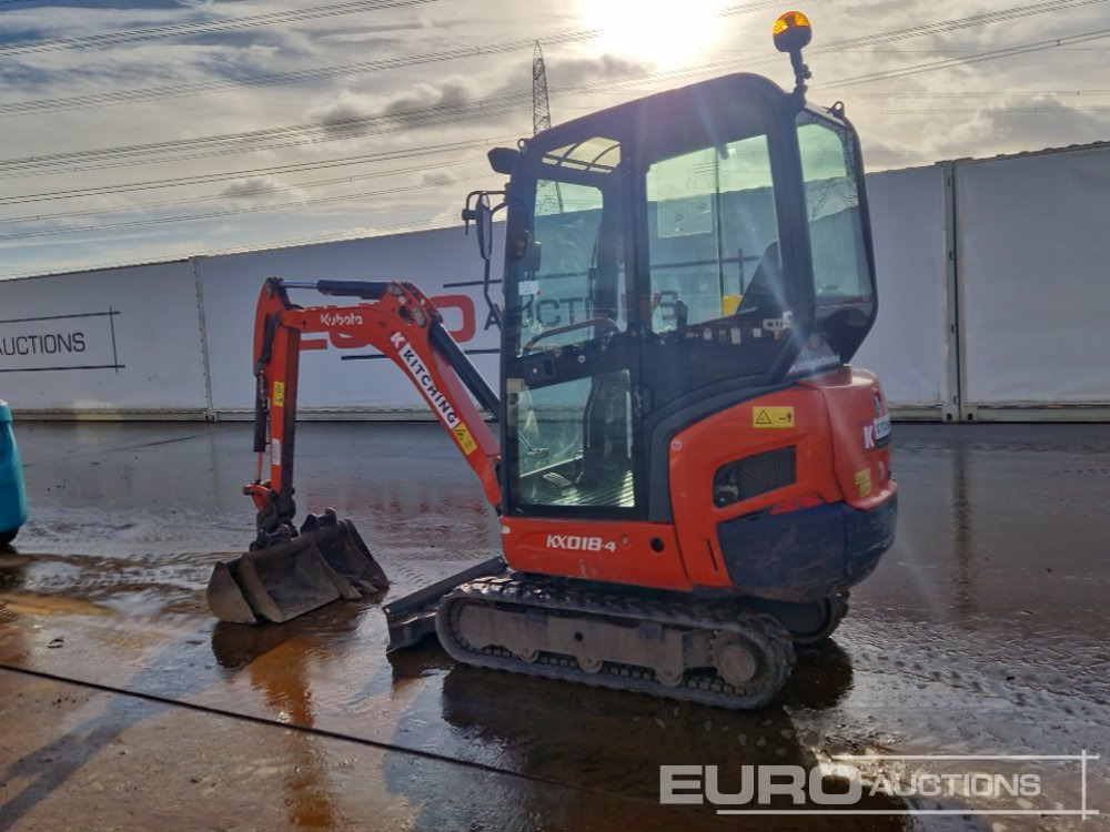 2020 Kubota KX018-4 - Mini rýpadlo: obrázek 3 2020 Kubota KX018-4 - Mini rýpadlo: obrázek 3