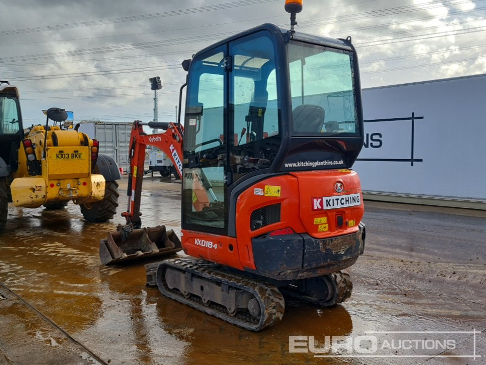 2020 Kubota KX018-4 - Mini rýpadlo: obrázek 3 2020 Kubota KX018-4 - Mini rýpadlo: obrázek 3