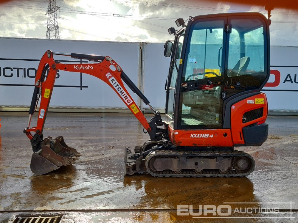 2020 Kubota KX018-4 - Mini rýpadlo: obrázek 2 2020 Kubota KX018-4 - Mini rýpadlo: obrázek 2