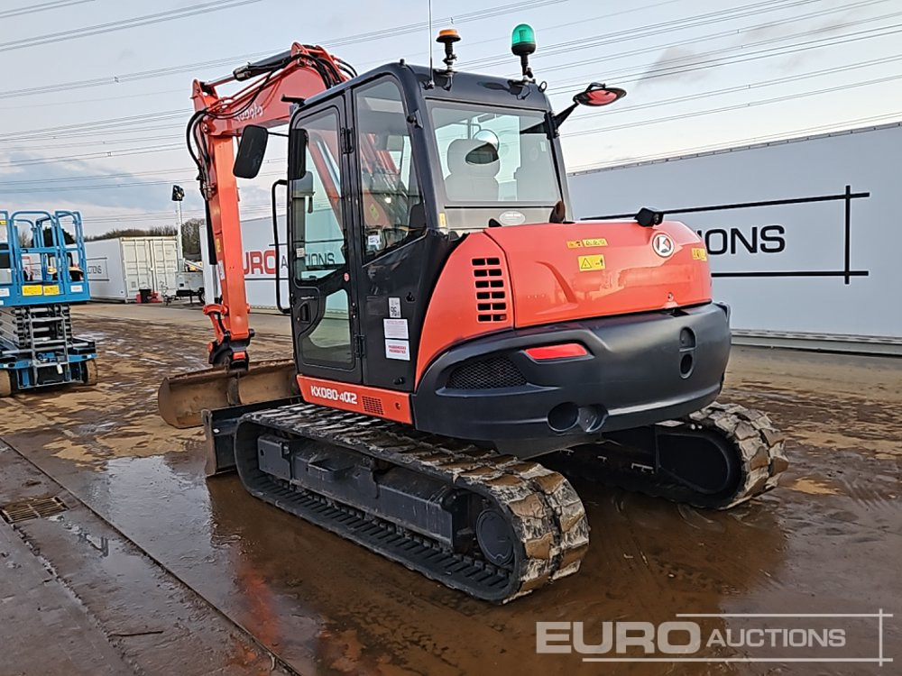 2020 Kubota KX080-4A2 - Mini rýpadlo: obrázek 3 2020 Kubota KX080-4A2 - Mini rýpadlo: obrázek 3