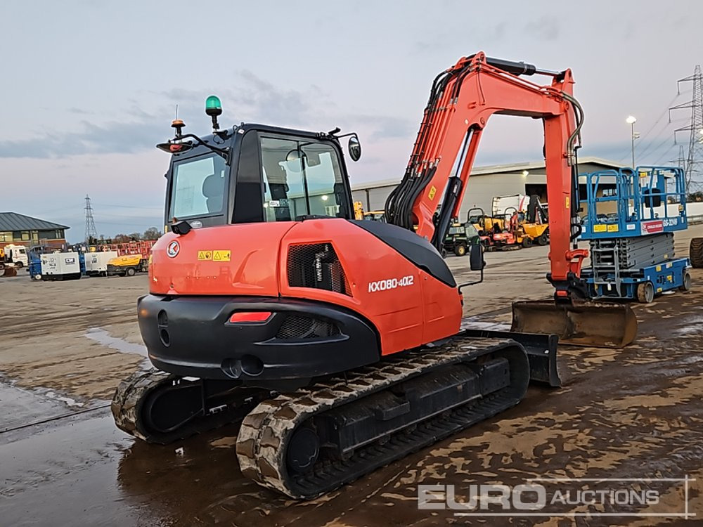 2020 Kubota KX080-4A2 - Mini rýpadlo: obrázek 5 2020 Kubota KX080-4A2 - Mini rýpadlo: obrázek 5