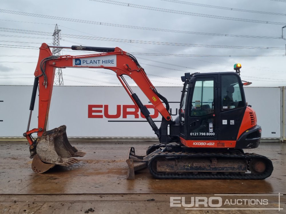 2020 Kubota KX080-4A2 - Mini rýpadlo: obrázek 2 2020 Kubota KX080-4A2 - Mini rýpadlo: obrázek 2
