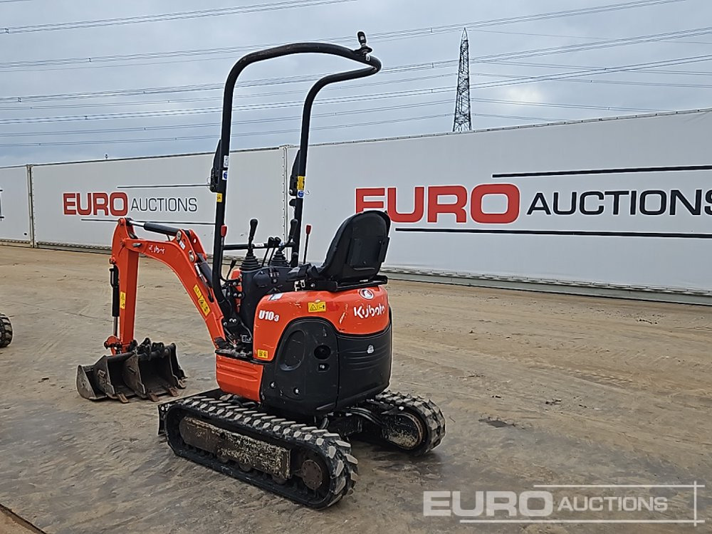 2020 Kubota U10-3 - Mini rýpadlo: obrázek 3 2020 Kubota U10-3 - Mini rýpadlo: obrázek 3