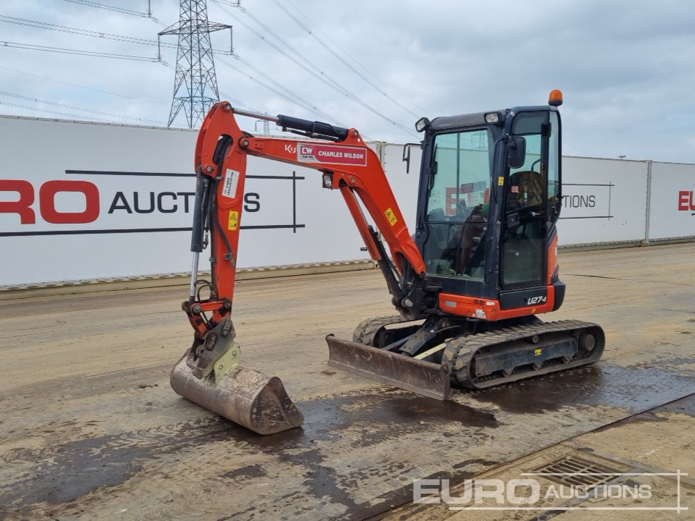 2020 Kubota U27-4 - Mini rýpadlo: obrázek 1 2020 Kubota U27-4 - Mini rýpadlo: obrázek 1