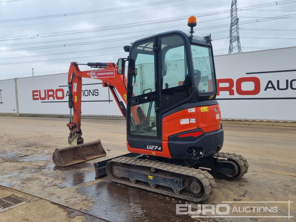 2020 Kubota U27-4 - Mini rýpadlo: obrázek 3 2020 Kubota U27-4 - Mini rýpadlo: obrázek 3