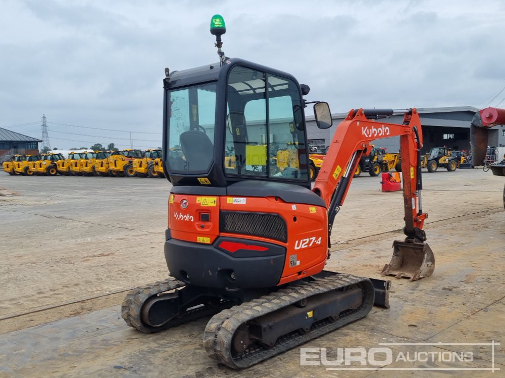 2020 Kubota U27-4 - Mini rýpadlo: obrázek 5 2020 Kubota U27-4 - Mini rýpadlo: obrázek 5