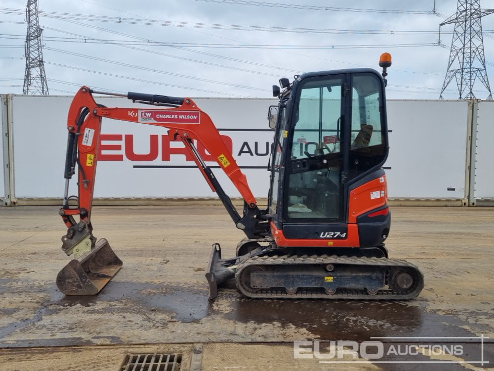 2020 Kubota U27-4 - Mini rýpadlo: obrázek 2 2020 Kubota U27-4 - Mini rýpadlo: obrázek 2