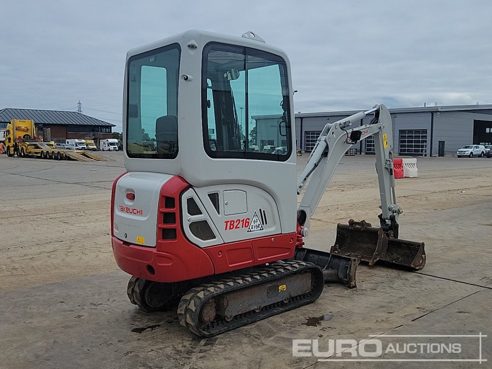 2020 Takeuchi TB216 - Mini rýpadlo: obrázek 5 2020 Takeuchi TB216 - Mini rýpadlo: obrázek 5