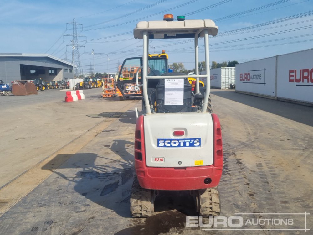2020 Takeuchi TB216 - Mini rýpadlo: obrázek 4 2020 Takeuchi TB216 - Mini rýpadlo: obrázek 4