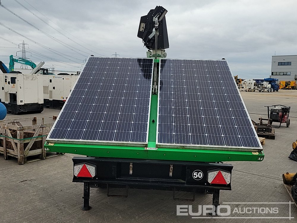2020 Trime X-Solar Single Axle Soler Powered LED Lighting Tower - Osvětlovací stožár: obrázek 4 2020 Trime X-Solar Single Axle Soler Powered LED Lighting Tower - Osvětlovací stožár: obrázek 4