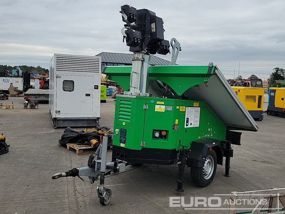 2020 Trime X-Solar Single Axle Soler Powered LED Lighting Tower - Osvětlovací stožár: obrázek 1 2020 Trime X-Solar Single Axle Soler Powered LED Lighting Tower - Osvětlovací stožár: obrázek 1