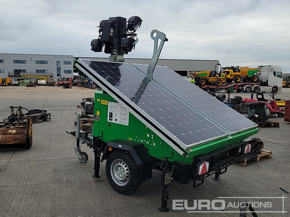 2020 Trime X-Solar Single Axle Soler Powered LED Lighting Tower - Osvětlovací stožár: obrázek 3 2020 Trime X-Solar Single Axle Soler Powered LED Lighting Tower - Osvětlovací stožár: obrázek 3