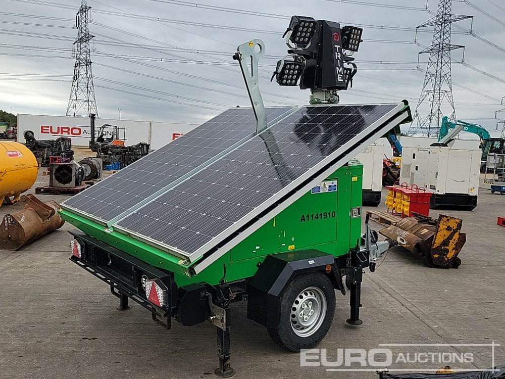 2020 Trime X-Solar Single Axle Soler Powered LED Lighting Tower - Osvětlovací stožár: obrázek 5 2020 Trime X-Solar Single Axle Soler Powered LED Lighting Tower - Osvětlovací stožár: obrázek 5
