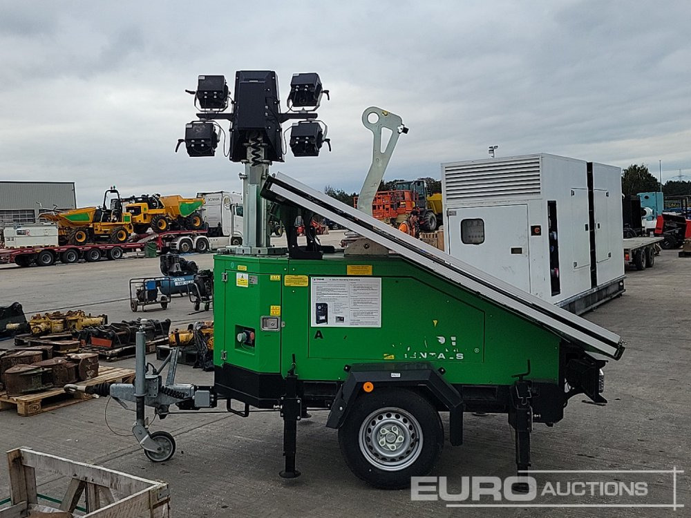 2020 Trime X-Solar Single Axle Soler Powered LED Lighting Tower - Osvětlovací stožár: obrázek 2 2020 Trime X-Solar Single Axle Soler Powered LED Lighting Tower - Osvětlovací stožár: obrázek 2