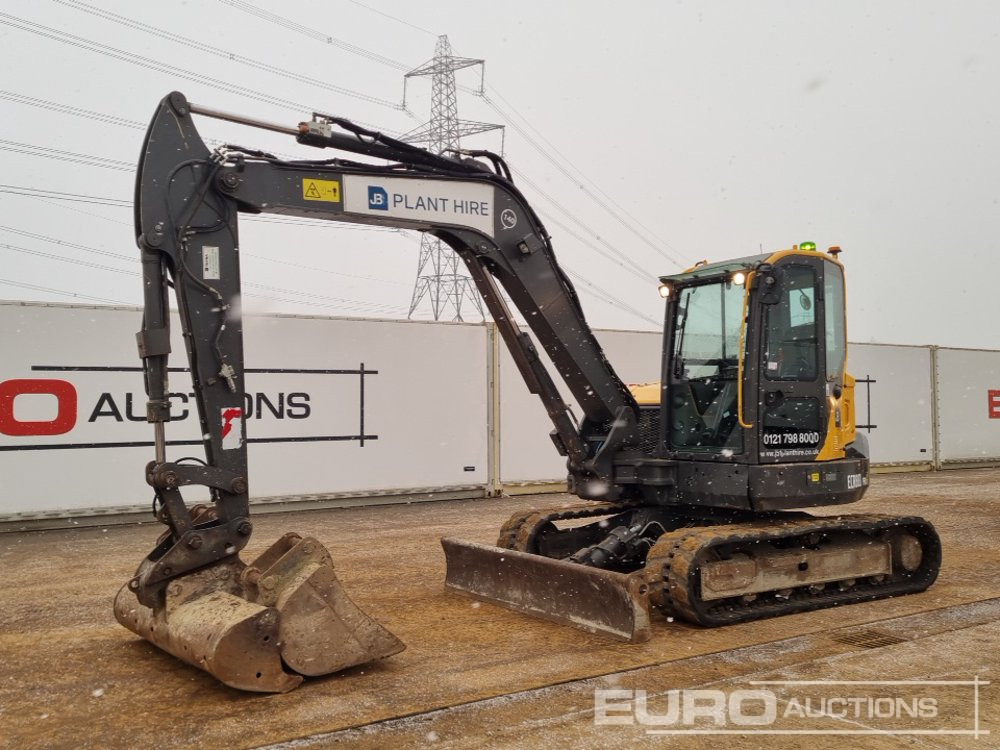 2020 Volvo ECR88D - Mini rýpadlo: obrázek 1 2020 Volvo ECR88D - Mini rýpadlo: obrázek 1