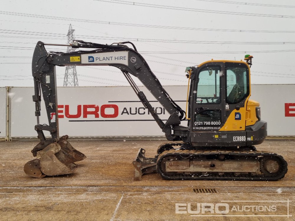 2020 Volvo ECR88D - Mini rýpadlo: obrázek 2 2020 Volvo ECR88D - Mini rýpadlo: obrázek 2