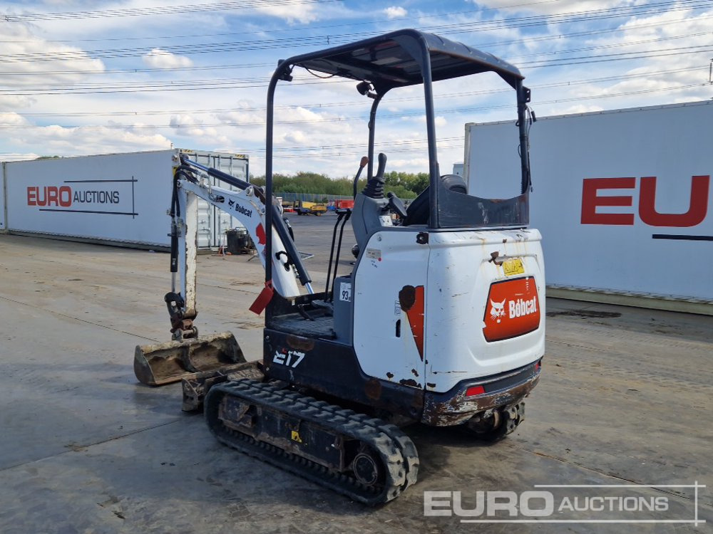 2021 Bobcat E17 - Mini rýpadlo: obrázek 3 2021 Bobcat E17 - Mini rýpadlo: obrázek 3