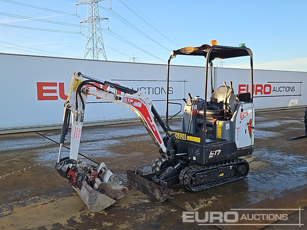 2021 Bobcat E17 - Mini rýpadlo: obrázek 1 2021 Bobcat E17 - Mini rýpadlo: obrázek 1