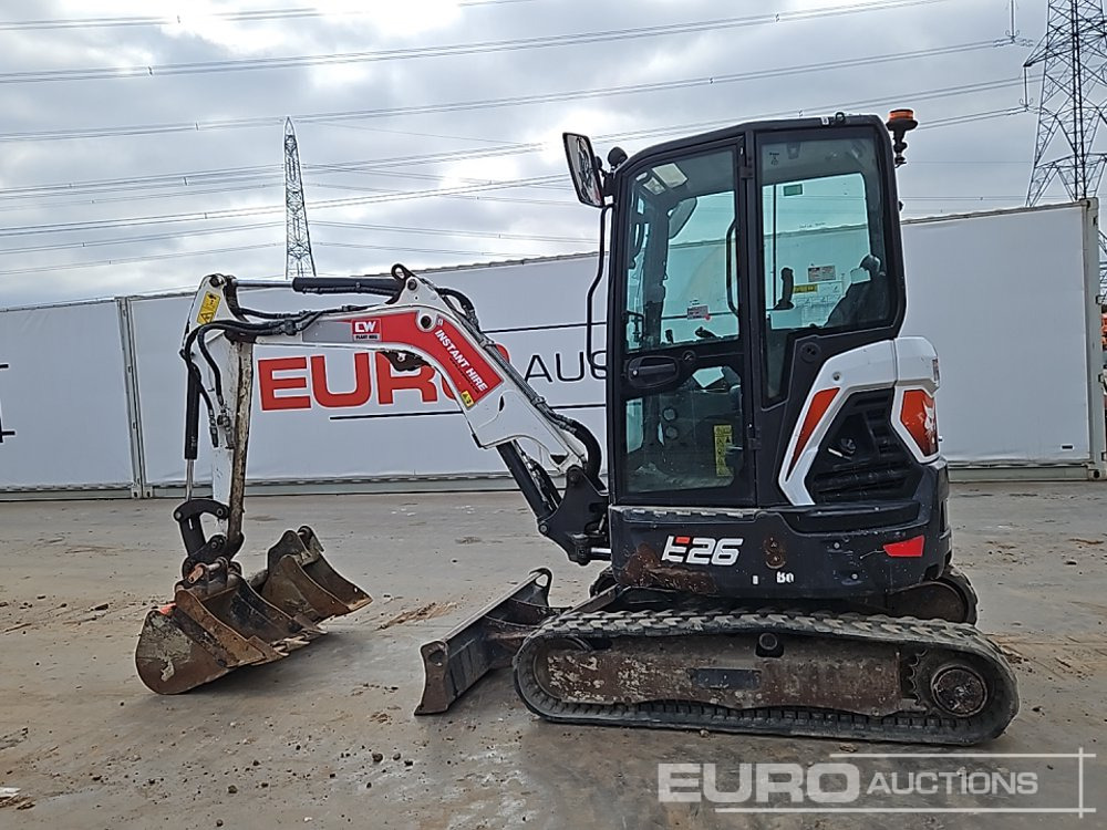 2021 Bobcat E26 - Mini rýpadlo: obrázek 2 2021 Bobcat E26 - Mini rýpadlo: obrázek 2