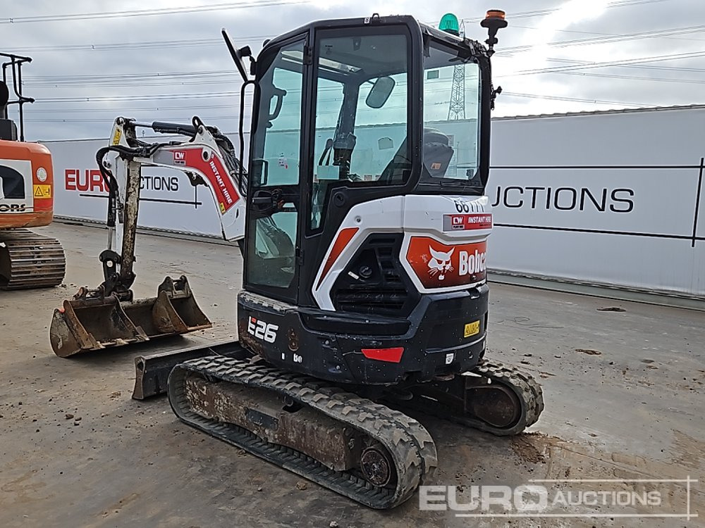 2021 Bobcat E26 - Mini rýpadlo: obrázek 3 2021 Bobcat E26 - Mini rýpadlo: obrázek 3