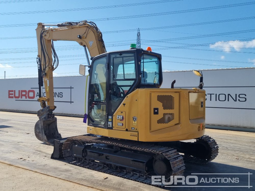 2021 CAT 308CR - Mini rýpadlo: obrázek 3 2021 CAT 308CR - Mini rýpadlo: obrázek 3