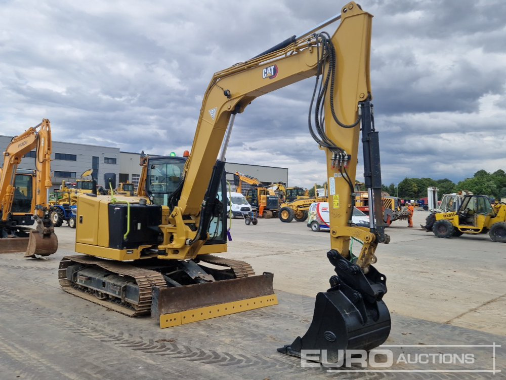 Mini rýpadlo 2021 CAT 308CR: obrázek 7