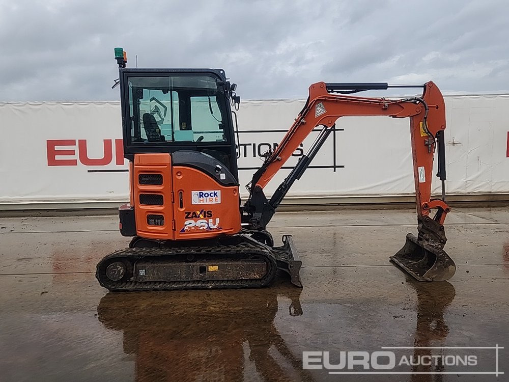 2021 Hitachi ZX26U-6 CLR - Mini rýpadlo: obrázek 5 2021 Hitachi ZX26U-6 CLR - Mini rýpadlo: obrázek 5