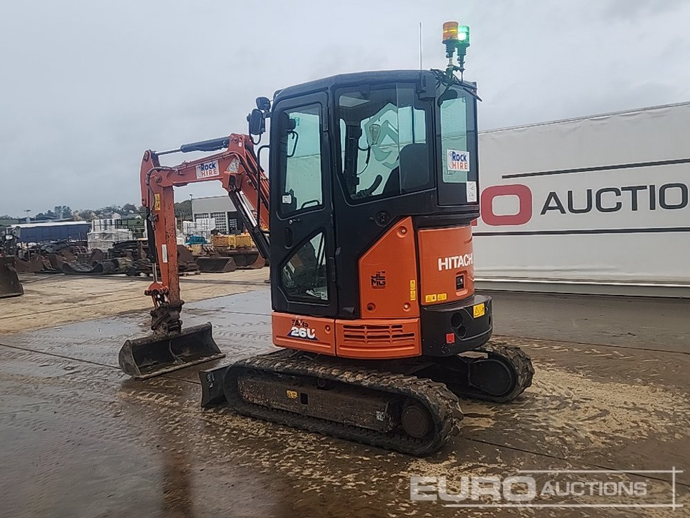 2021 Hitachi ZX26U-6 CLR - Mini rýpadlo: obrázek 3 2021 Hitachi ZX26U-6 CLR - Mini rýpadlo: obrázek 3