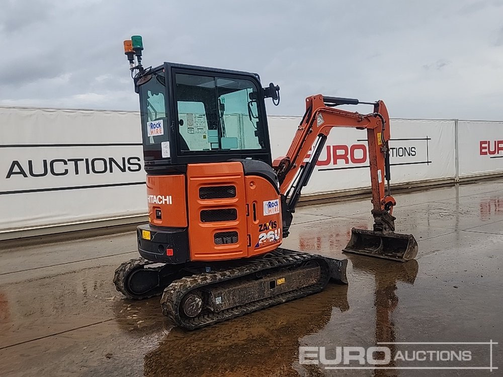 2021 Hitachi ZX26U-6 CLR - Mini rýpadlo: obrázek 4 2021 Hitachi ZX26U-6 CLR - Mini rýpadlo: obrázek 4