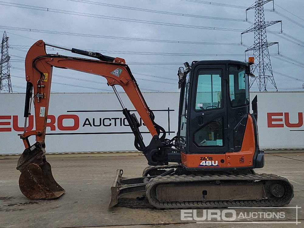2021 Hitachi ZX48U-6 - Mini rýpadlo: obrázek 2 2021 Hitachi ZX48U-6 - Mini rýpadlo: obrázek 2
