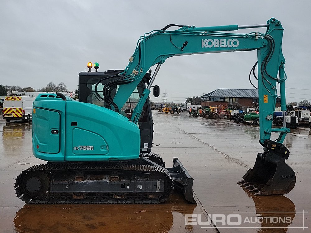 Mini rýpadlo 2021 Kobelco SK75SR-7: obrázek 6