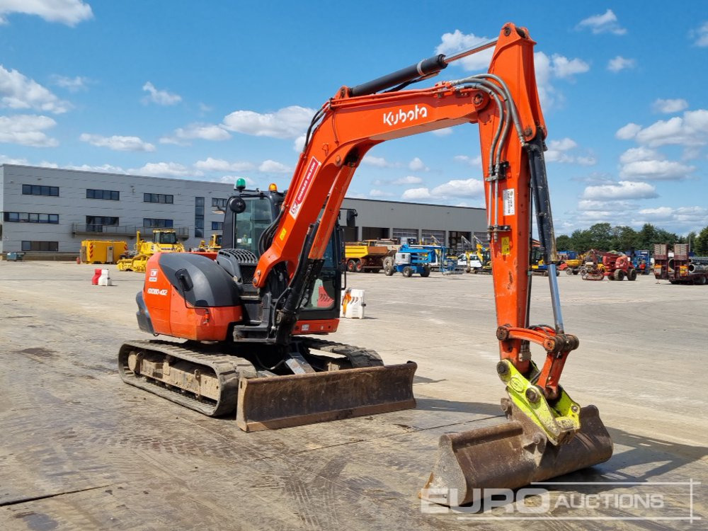 Mini rýpadlo 2021 Kubota KX080-4A2: obrázek 7
