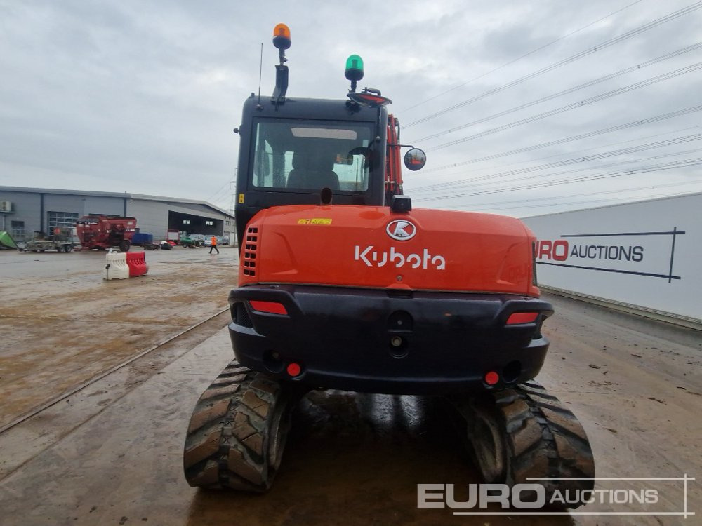 2021 Kubota KX080-4A2 - Mini rýpadlo: obrázek 4 2021 Kubota KX080-4A2 - Mini rýpadlo: obrázek 4